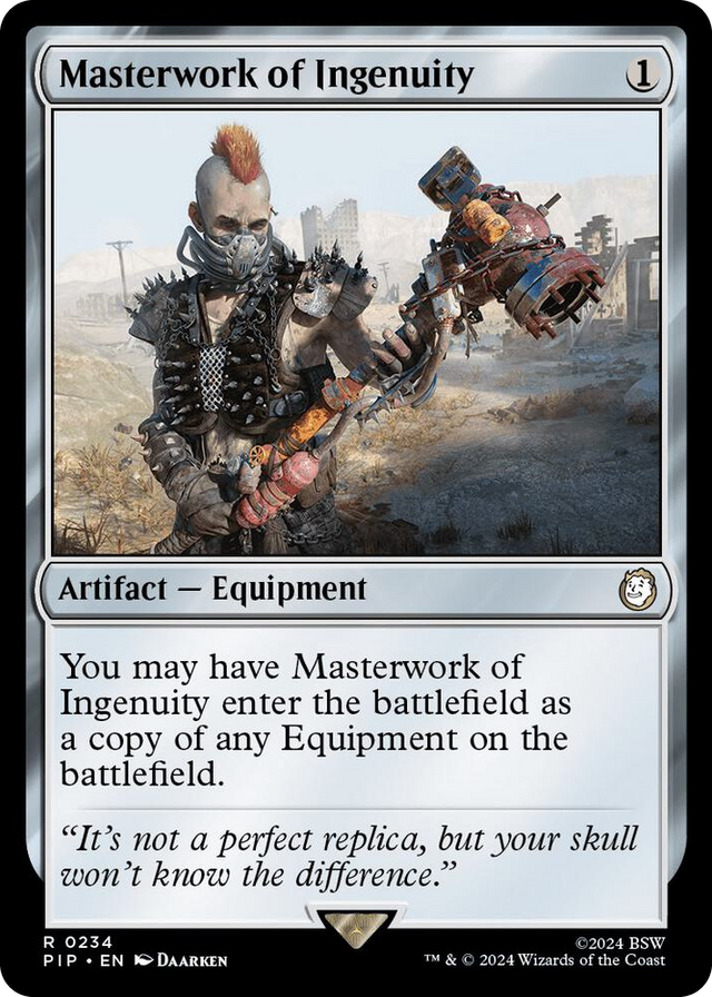 0234 Masterwork of Ingenuity R Universes Beyond: Fallout
