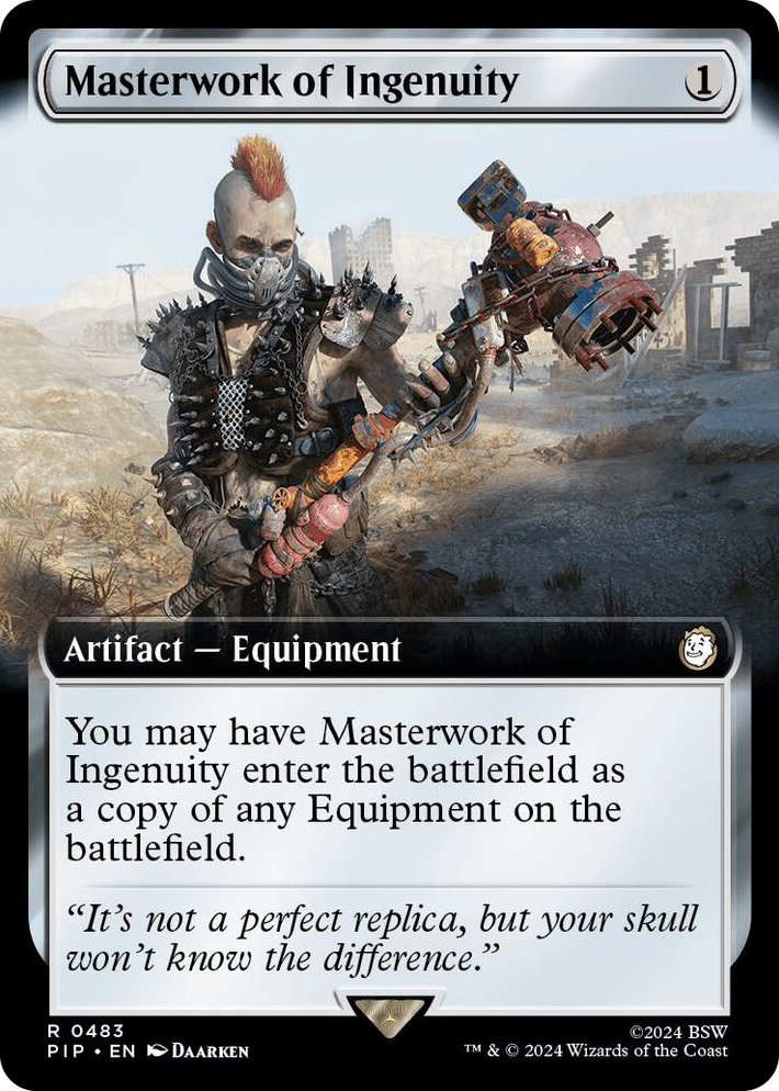0483 Masterwork of Ingenuity (Extended Art) R Universes Beyond: Fallout