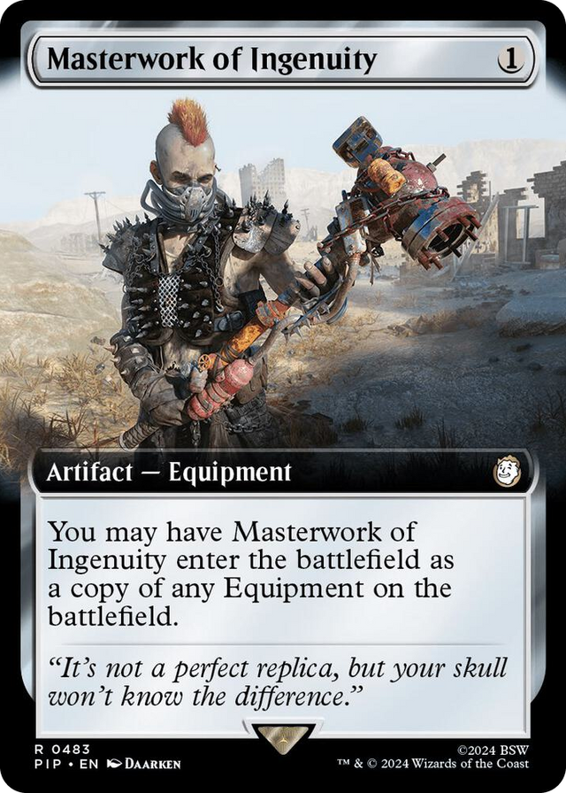 0483 Masterwork of Ingenuity (Extended Art) R Universes Beyond: Fallout