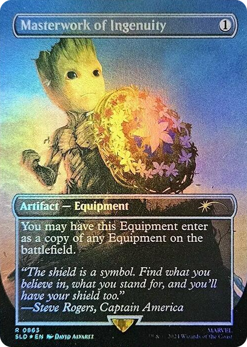 0863 Masterwork of Ingenuity (Rainbow Foil) R Secret Lair Drop Series