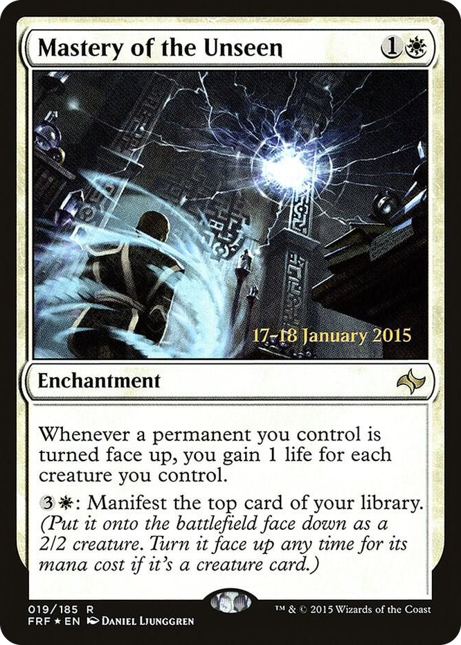 Mastery of the Unseen #19 R - Prerelease Cards Pokemon card