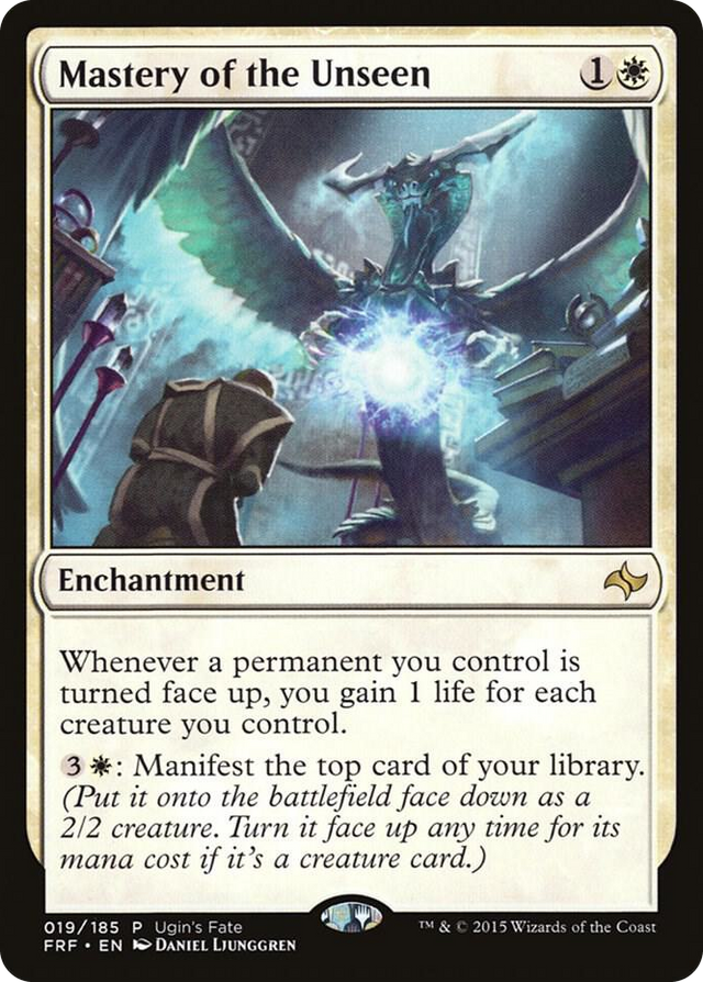 0019 Mastery of the Unseen P Ugin's Fate Promos