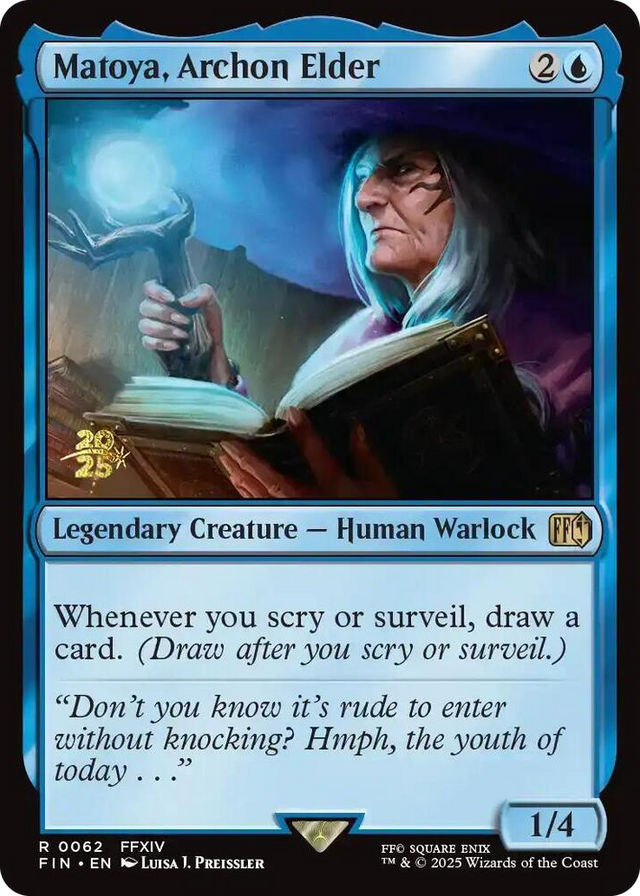 0062 Matoya, Archon Elder R Prerelease Cards