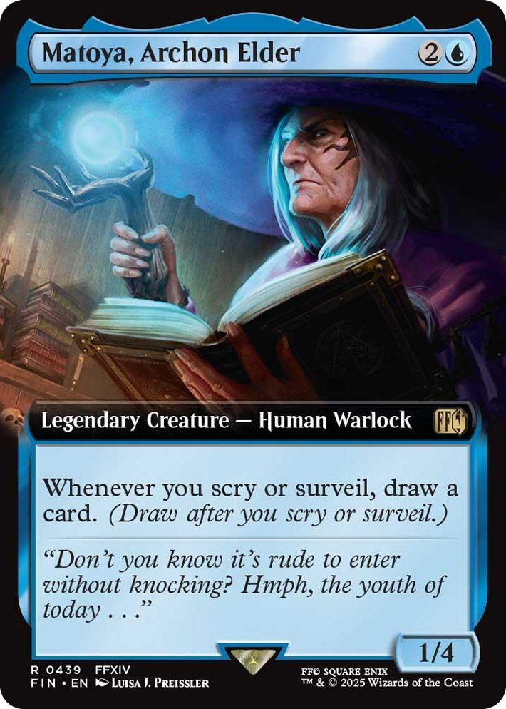 0439 Matoya, Archon Elder (Extended Art) R FINAL FANTASY