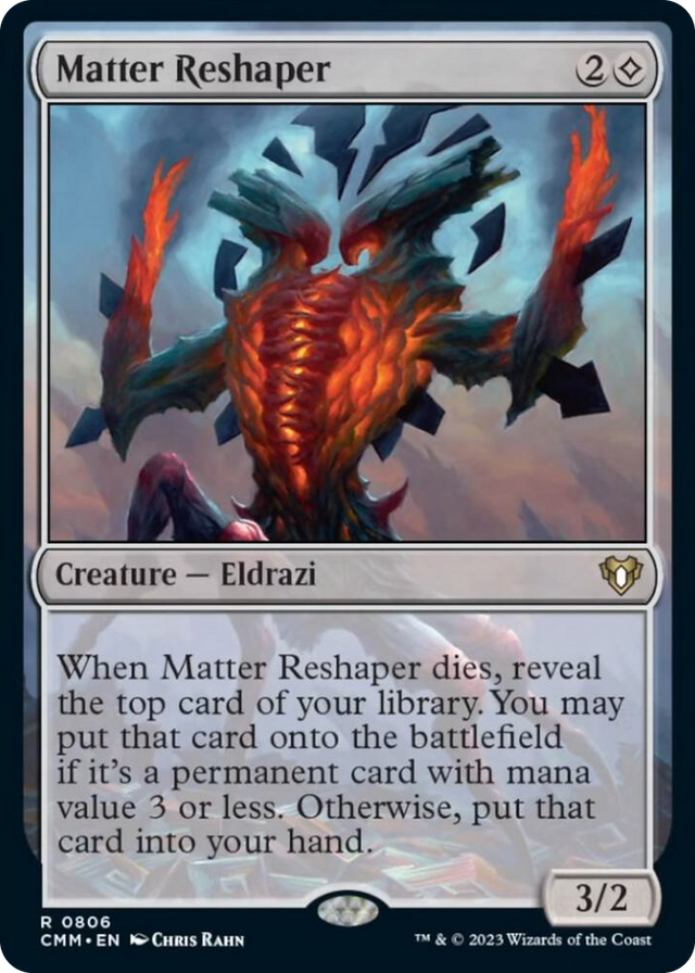 0806 Matter Reshaper R Commander Masters