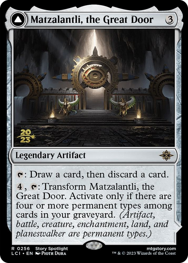 0256 Matzalantli, the Great Door R Prerelease Cards