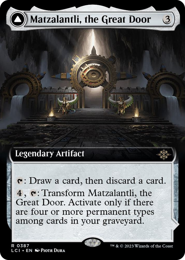 0387 Matzalantli, the Great Door (Extended Art) R The Lost Caverns of Ixalan