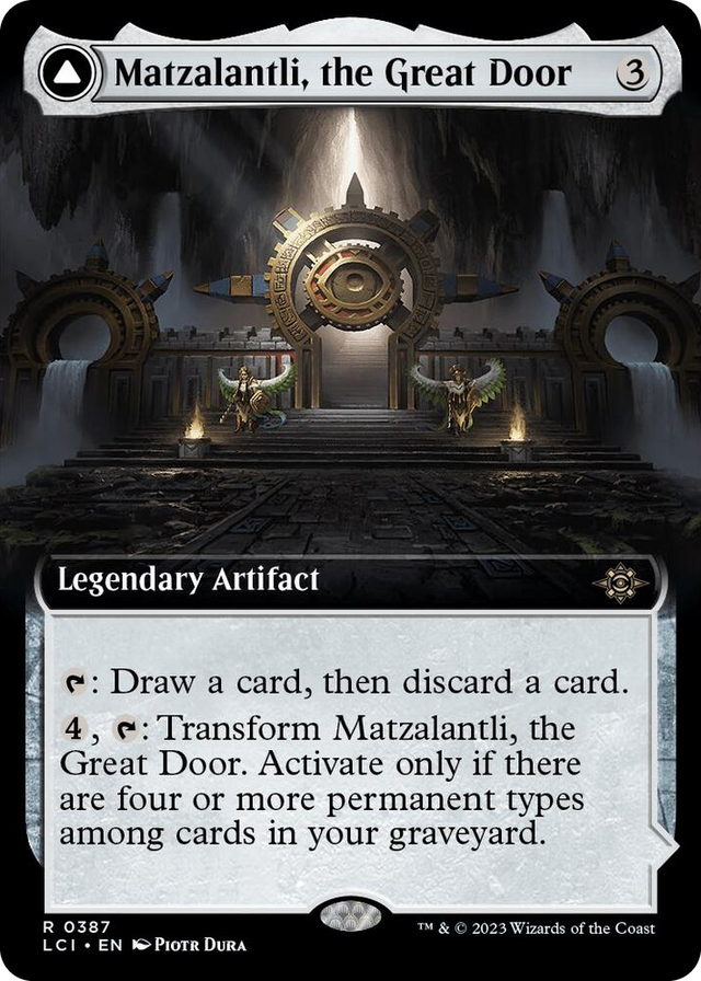 0387 Matzalantli, the Great Door (Extended Art) R The Lost Caverns of Ixalan