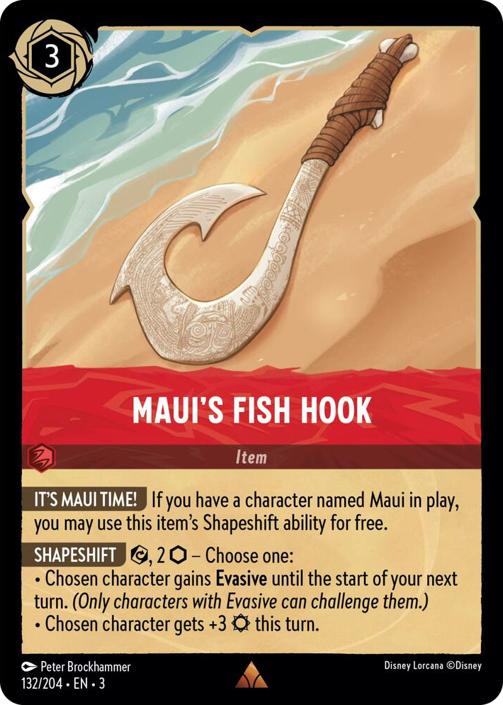 0132 Maui's Fish Hook Rare Into the Inklands