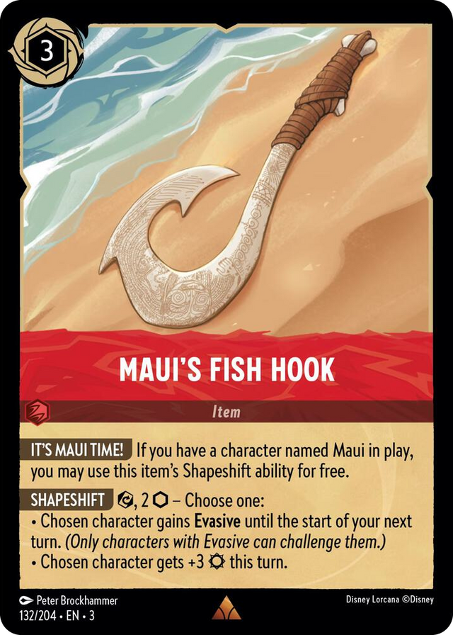 0132 Maui's Fish Hook Rare Into the Inklands