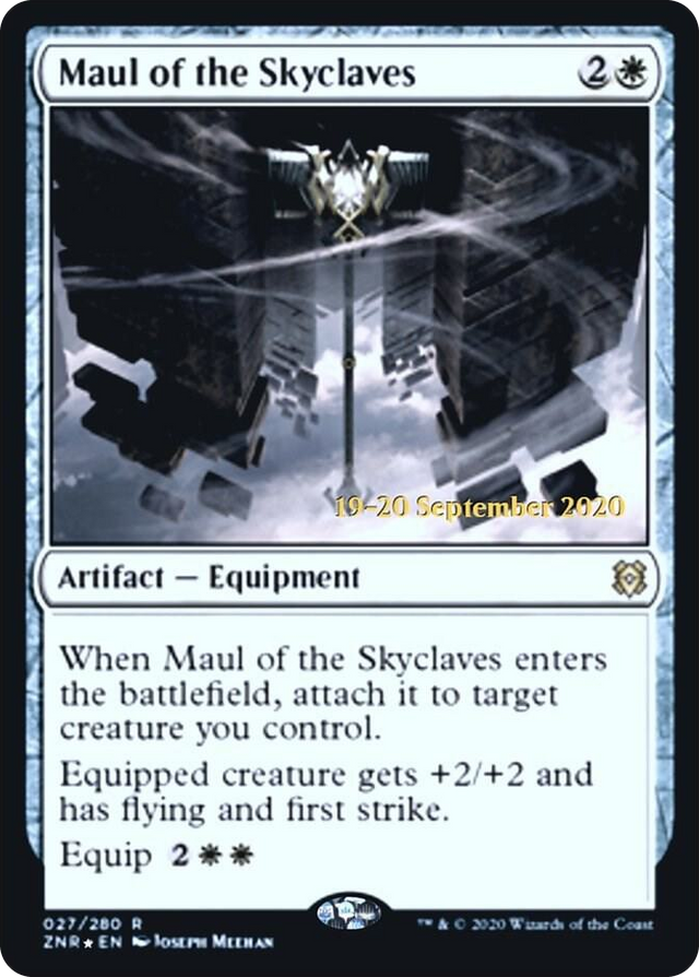 0027 Maul of the Skyclaves R Prerelease Cards