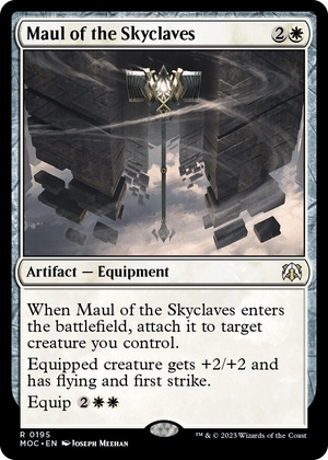 0195 Maul of the Skyclaves R Commander: March of the Machine