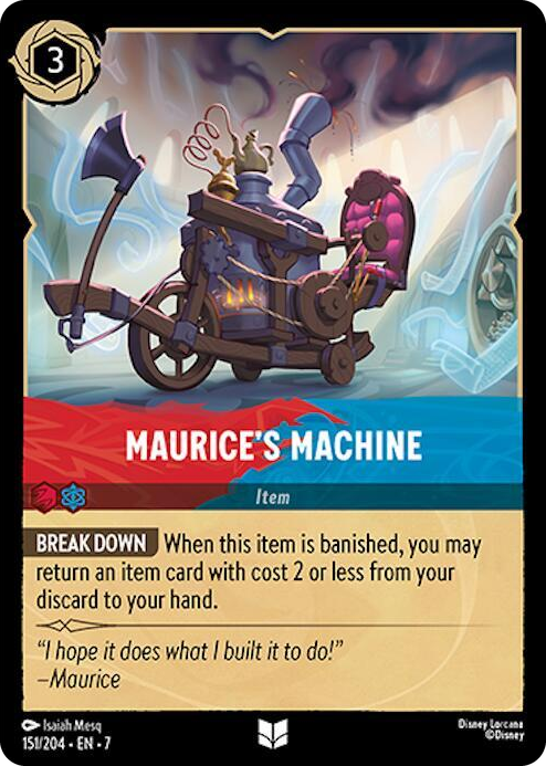 0151 Maurice's Machine Uncommon Archazia's Island