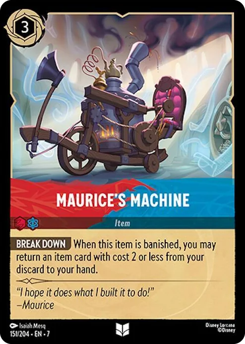 0151 Maurice's Machine Uncommon Archazia's Island