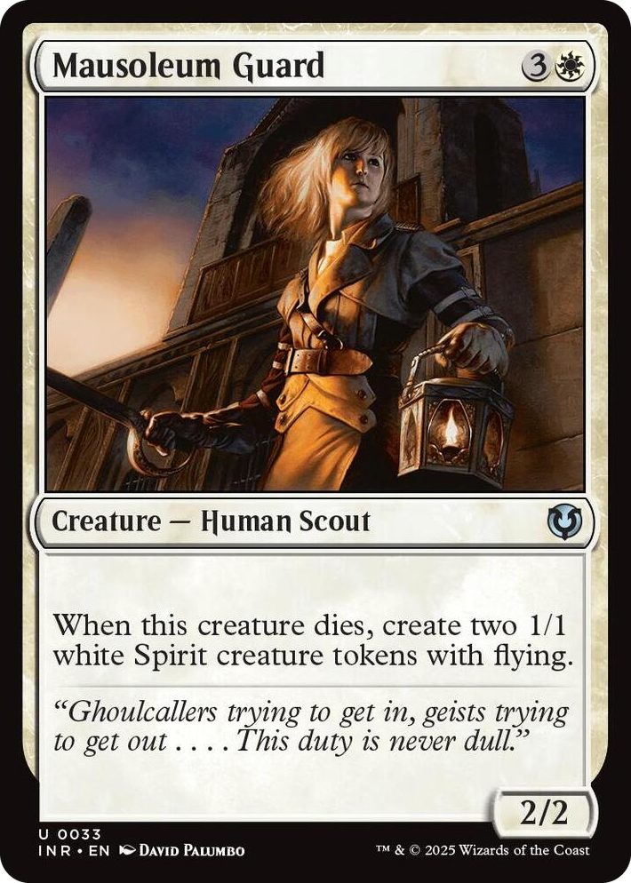 0033 Mausoleum Guard U Innistrad Remastered