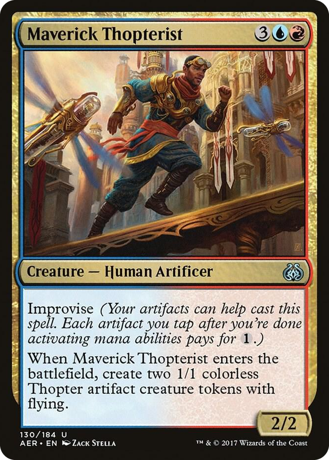 Maverick Thopterist #130 U - Aether Revolt Pokemon card