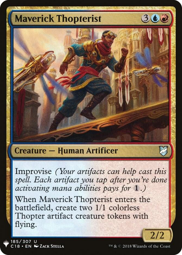 0185 Maverick Thopterist (C18) U The List Reprints