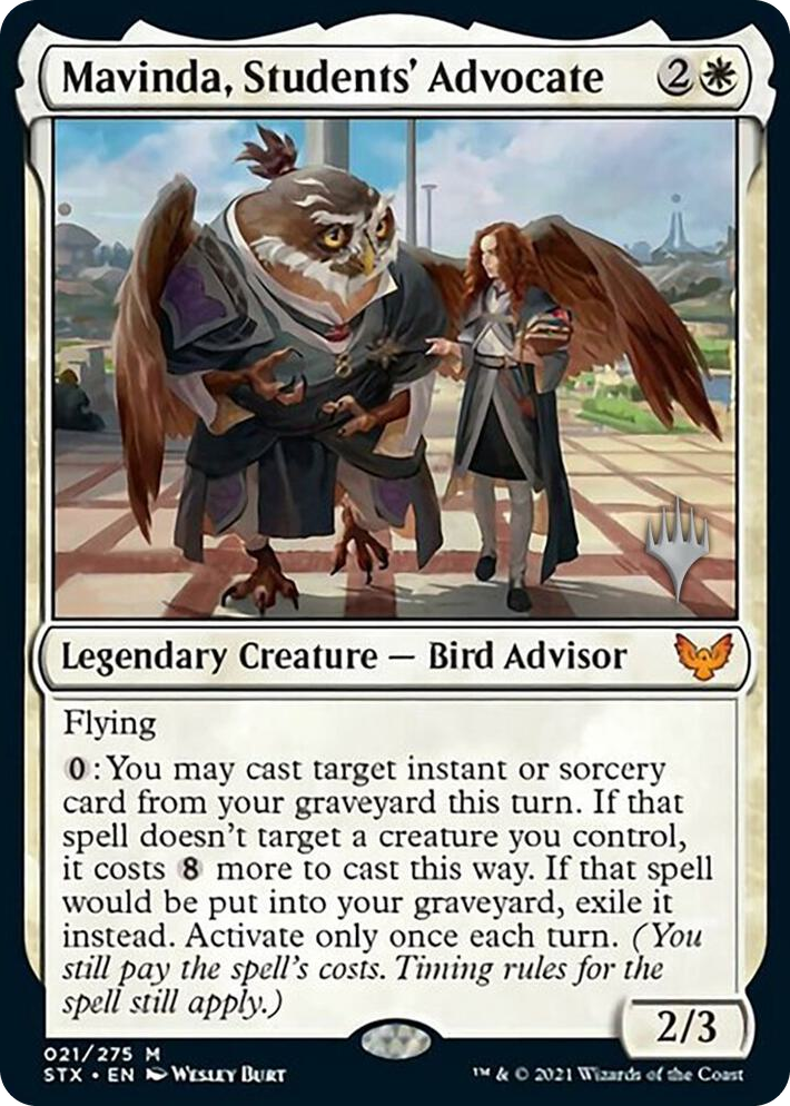 0021 Mavinda, Students' Advocate M Promo Pack: Strixhaven