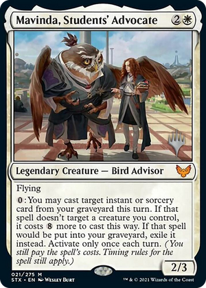 0021 Mavinda, Students' Advocate M Promo Pack: Strixhaven