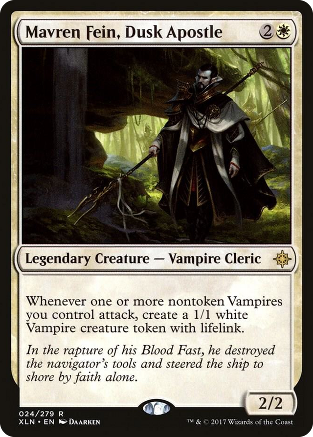 0024 Mavren Fein, Dusk Apostle R Ixalan