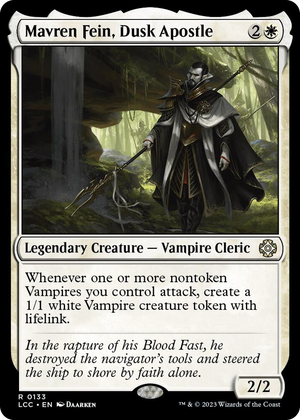 0133 Mavren Fein, Dusk Apostle R Commander: The Lost Caverns of Ixalan
