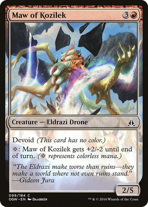 0099 Maw of Kozilek C Oath of the Gatewatch