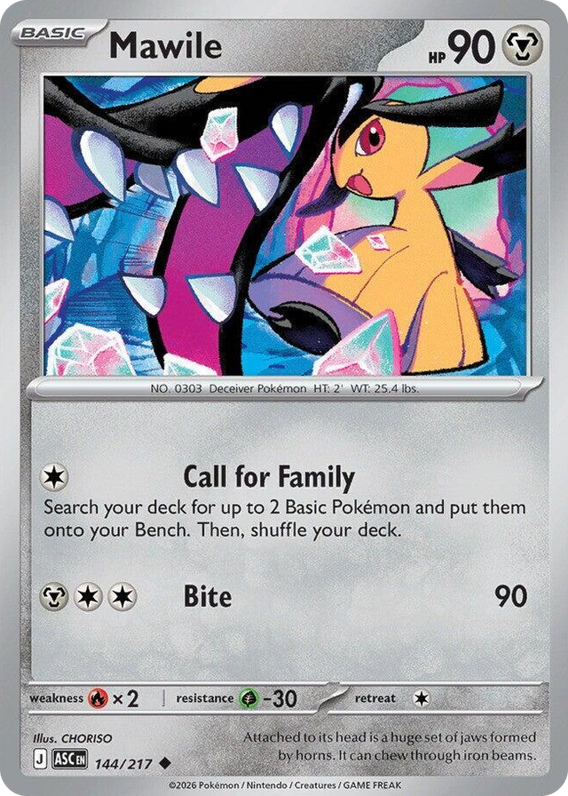 0144 Mawile Uncommon Ascended Heroes