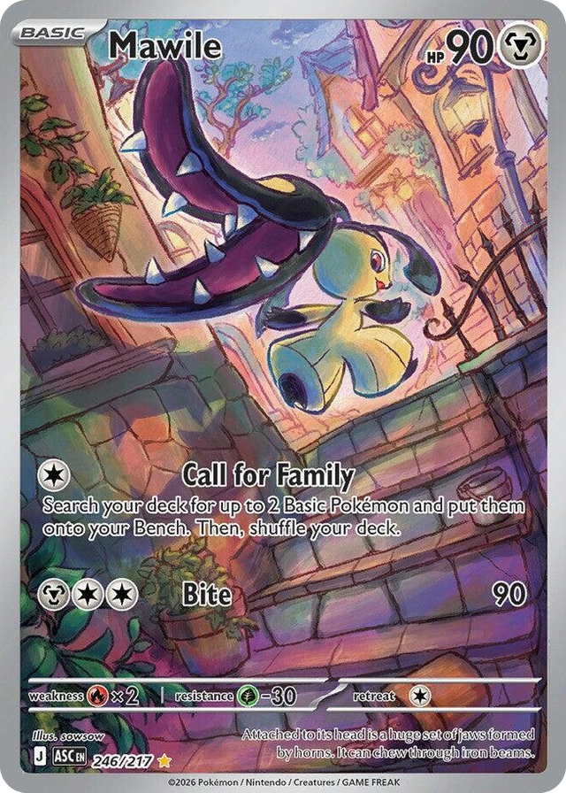 0246 Mawile Illustration Rare Ascended Heroes