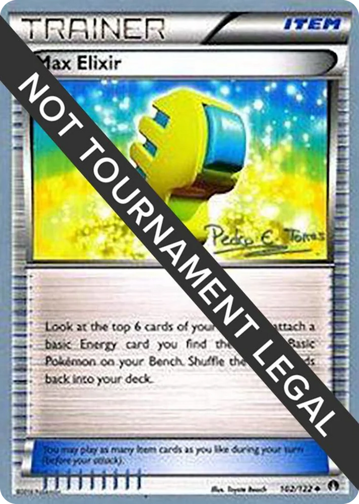 0102 Max Elixir - 2018 (Pedro Eugenio Torres) Uncommon World Championship Decks