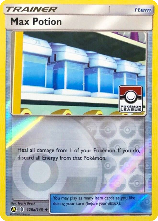 0128a Max Potion - 128a/145 (Pokemon League) Promo League & Championship Cards