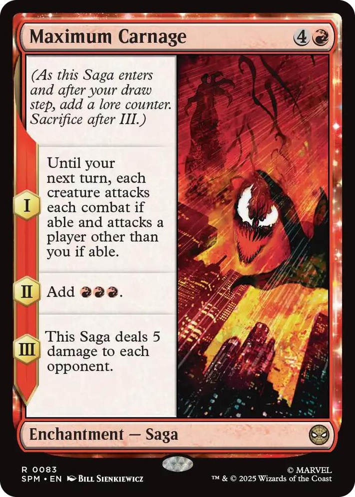 0083 Maximum Carnage R Marvel's Spider-Man