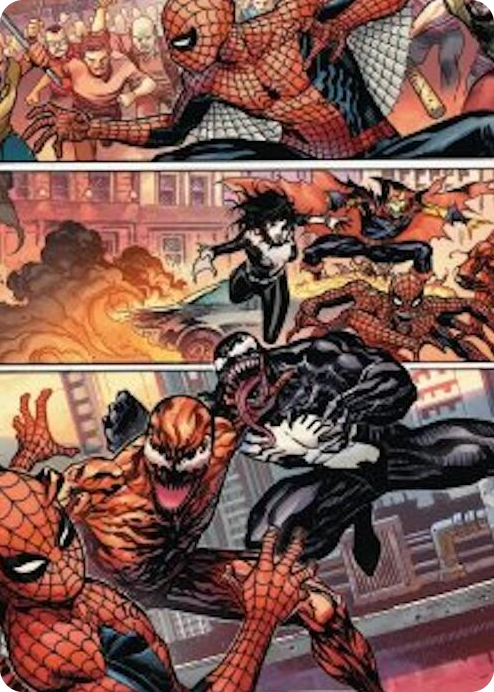 0046 Maximum Carnage Art Card S Art Series: Marvel's Spider-Man