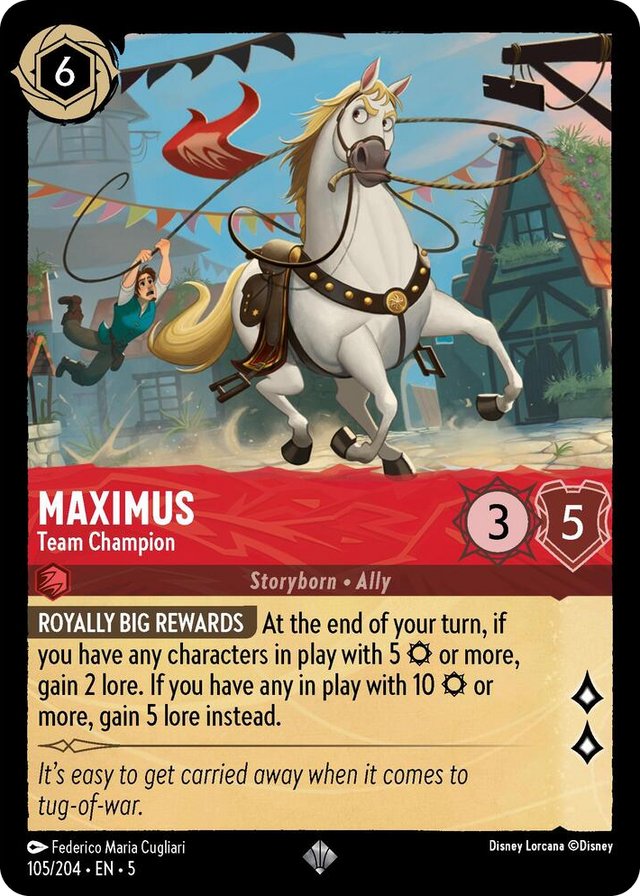 0105 Maximus - Team Champion Super Rare Shimmering Skies