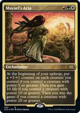 0524 Mayael's Aria (Foil Etched) R Double Masters 2022