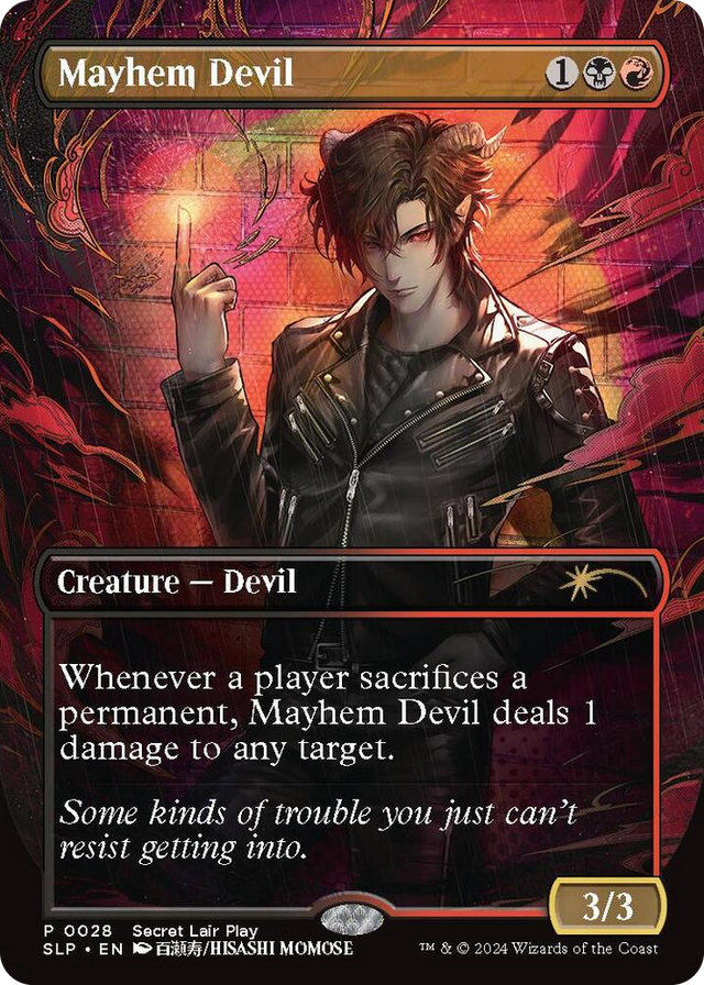 0028 Mayhem Devil P Secret Lair Showdown