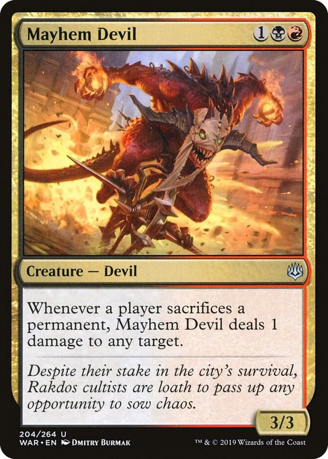 0204 Mayhem Devil U War of the Spark