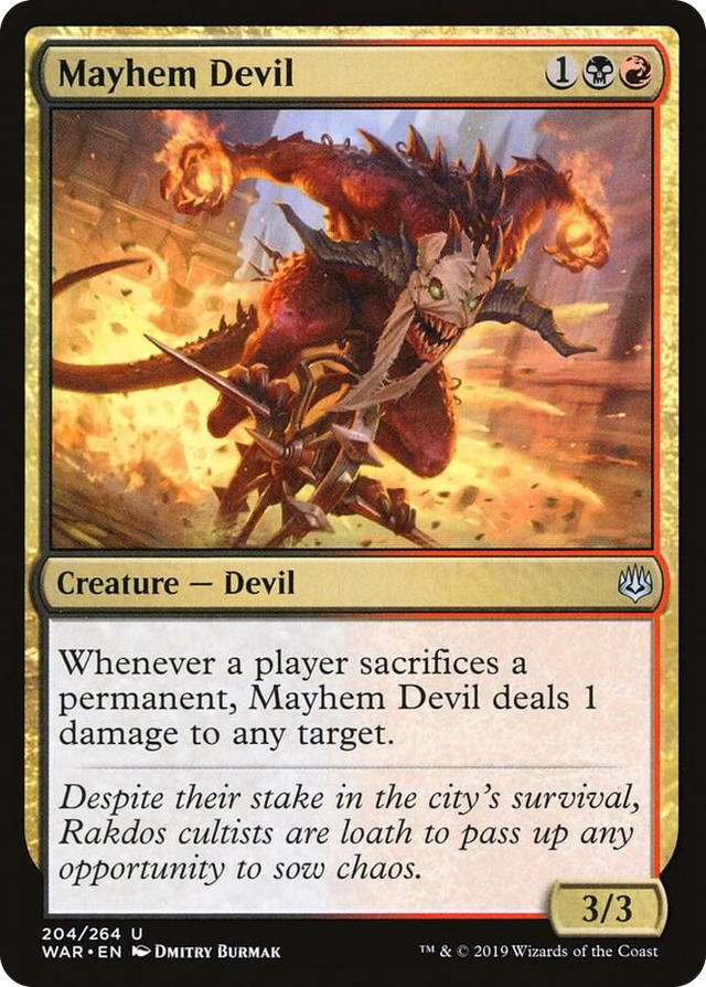 0204 Mayhem Devil U War of the Spark