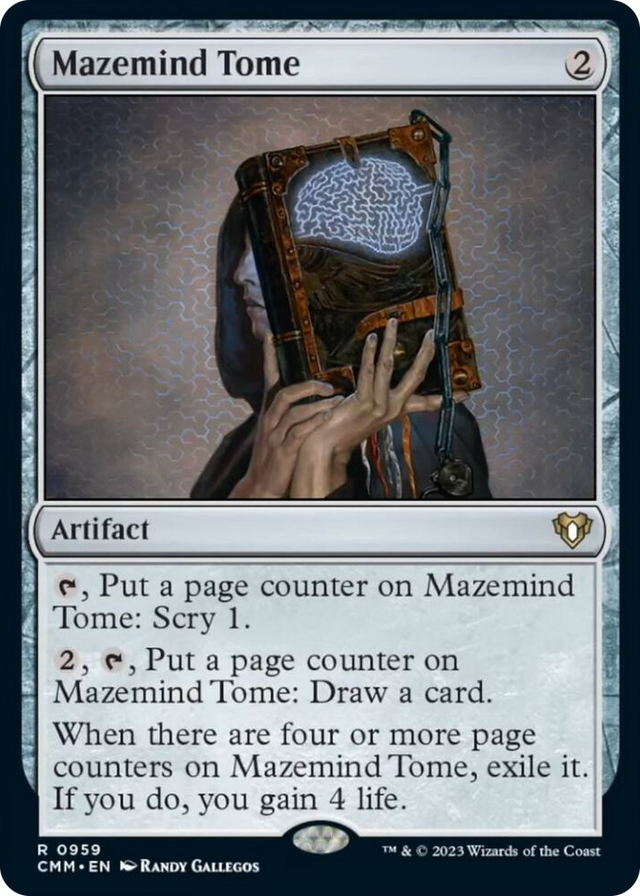 0959 Mazemind Tome R Commander Masters