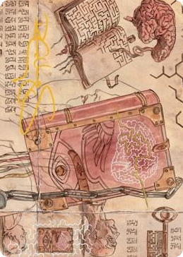 0066 Mazemind Tome Art Card (Gold-Stamped Signature) S Art Series: The Brothers' War