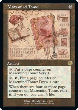 0093 Mazemind Tome (Schematic) R The Brothers' War: Retro Frame Artifacts