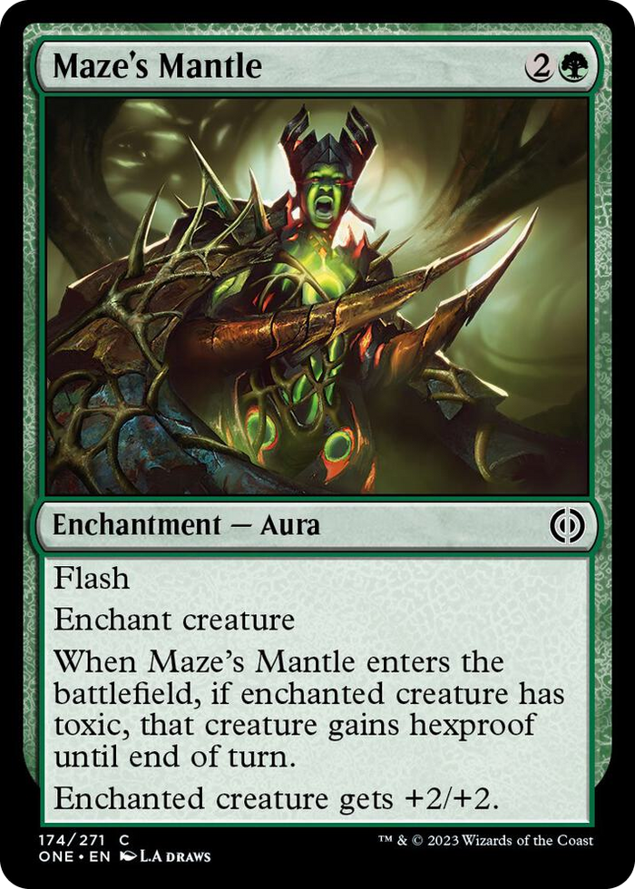 Maze's Mantle #174 C - Phyrexia: All Will Be One Pokemon card