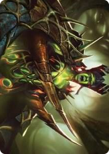 0040 Maze's Mantle Art Card S Art Series: Phyrexia: All Will Be One