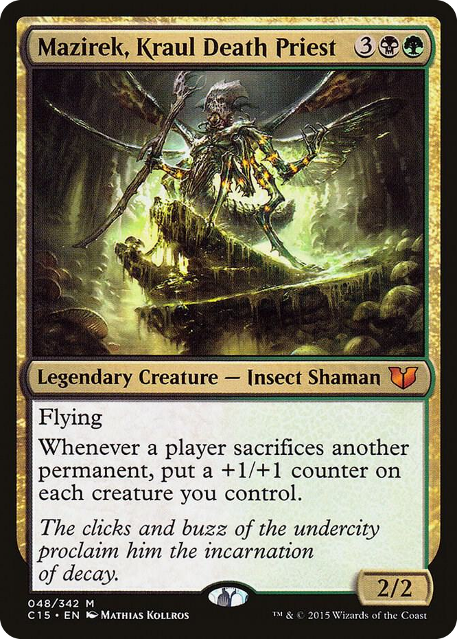 0048 Mazirek, Kraul Death Priest M Commander 2015