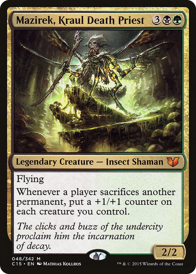 0048 Mazirek, Kraul Death Priest M Commander 2015