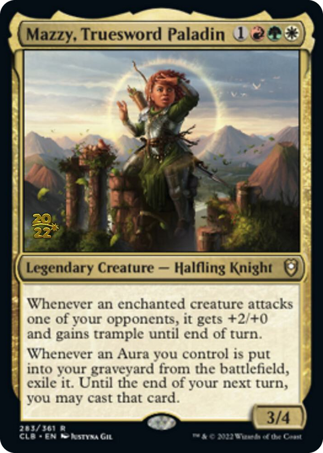 0283 Mazzy, Truesword Paladin R Prerelease Cards