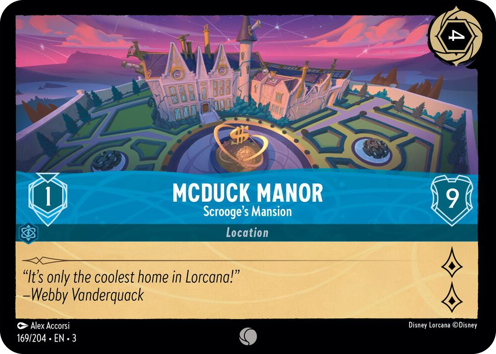 0169 McDuck Manor - Scrooge's Mansion Common Into the Inklands