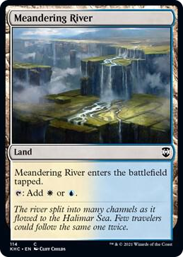 0114 Meandering River U Commander: Kaldheim