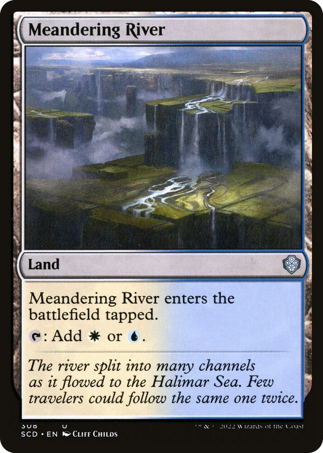 0308 Meandering River U Starter Commander Decks