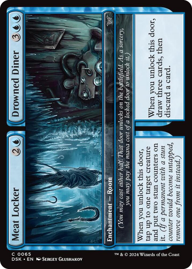 0065 Meat Locker // Drowned Diner C Duskmourn: House of Horror
