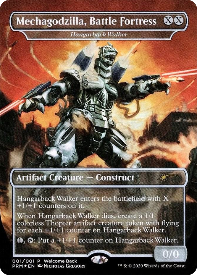 Mechagodzilla, Battle Fortress - Hangarback Walker (Welcome Back Promo) #1 P - Unique and Miscellaneous Promos Pokemon card